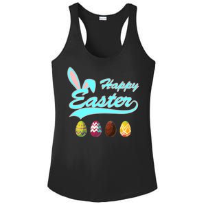 Happy Easter Ladies PosiCharge Competitor Racerback Tank