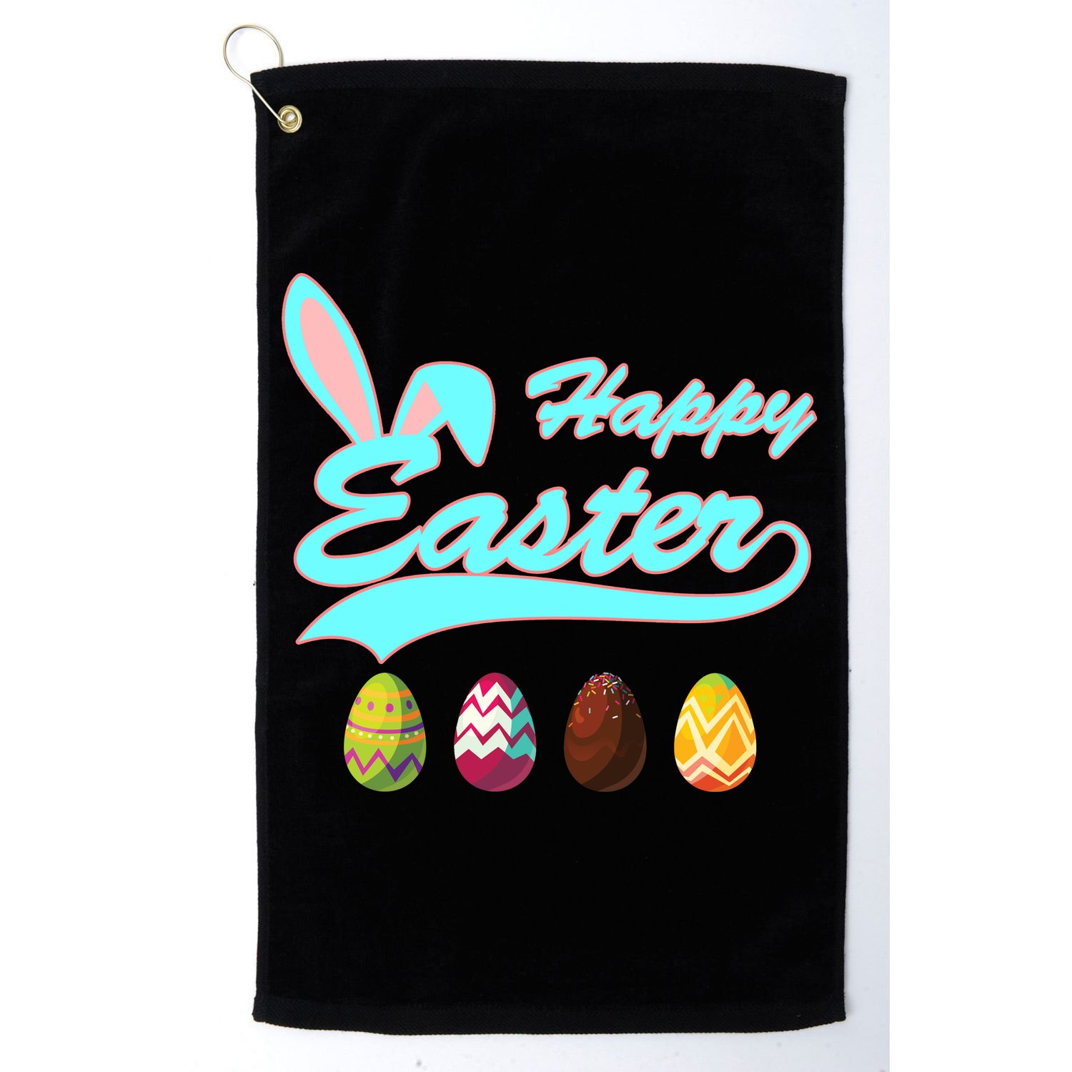 Happy Easter Golf Towel