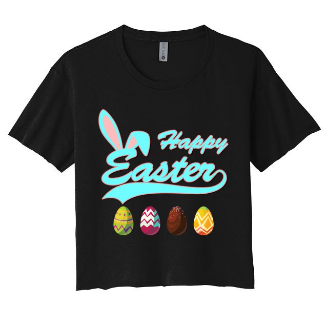 Happy Easter Crop Top