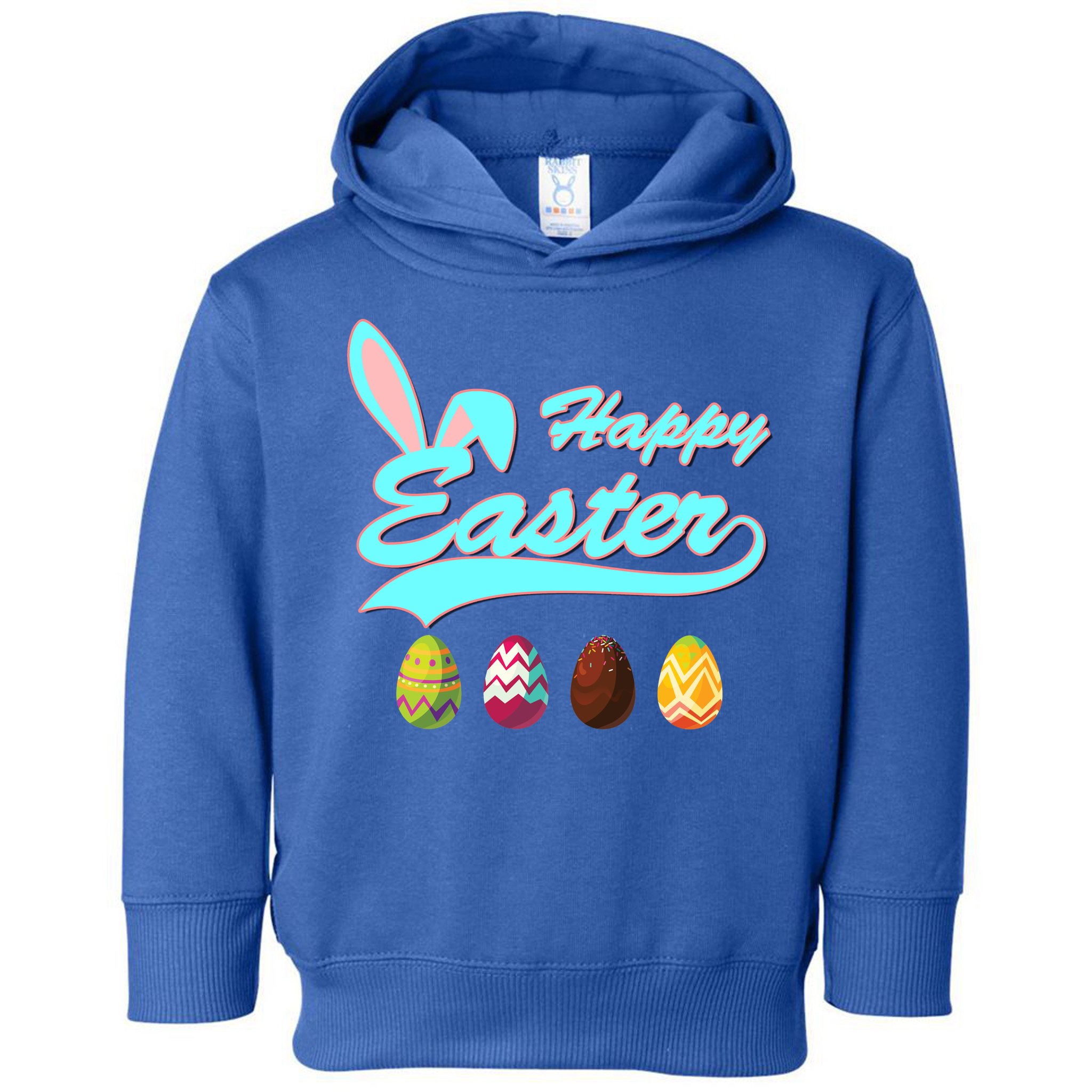 Happy Easter Toddler Hoodie