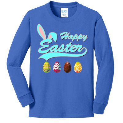 Happy Easter Kids Long Sleeve Shirt