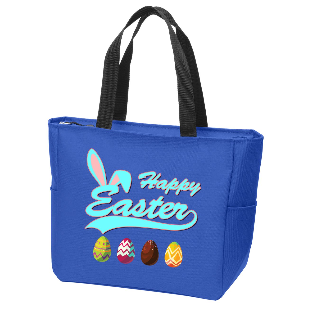 Happy Easter Zip Tote Bag