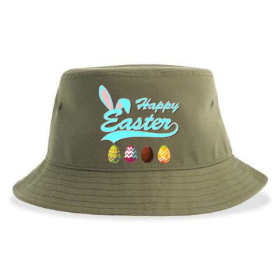 Happy Easter Sustainable Bucket Hat