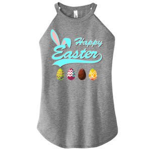 Happy Easter Women's Perfect Tri Rocker Tank