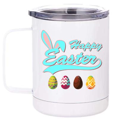 Happy Easter 12 oz Stainless Steel Tumbler Cup