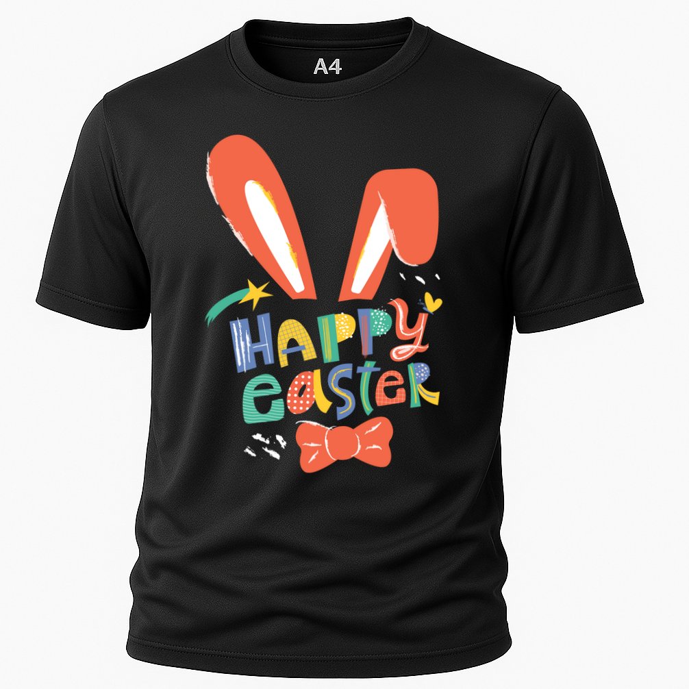 Happy Easter Bow  Cooling Performance Crew T-Shirt