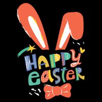 Happy Easter Bow  Cooling Performance Crew T-Shirt