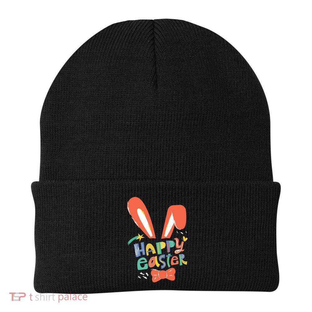 Happy Easter Bow  Beanie