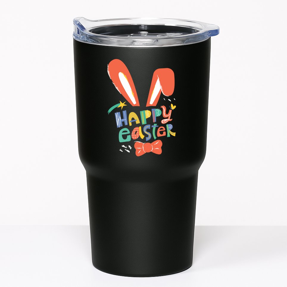 Happy Easter Bow  Tumbler