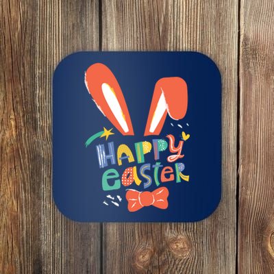 Happy Easter Bow  Coaster