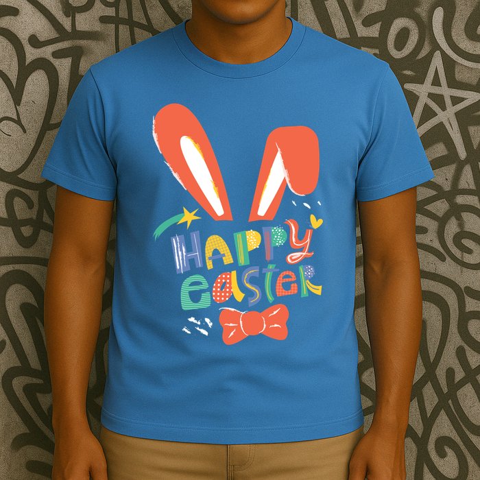 Happy Easter Bow  T-Shirt