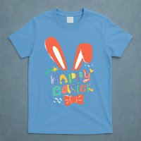 Happy Easter Bow  T-Shirt
