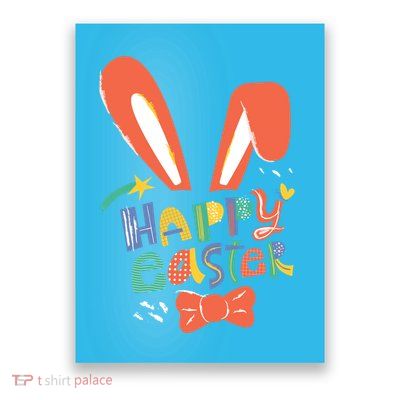 Happy Easter Bow  Poster