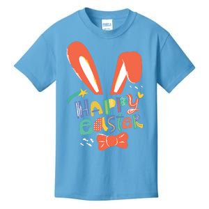 Happy Easter Bow  Kids T-Shirt