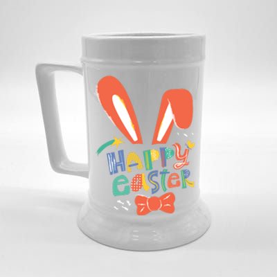 Happy Easter Bow  Beer Stein