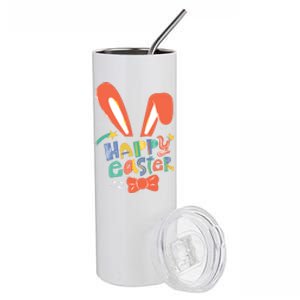 Happy Easter Bow  Stainless Steel Tumbler