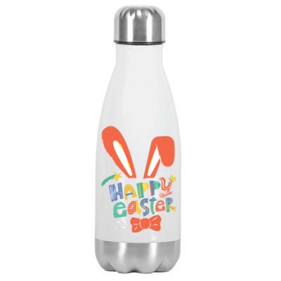 Happy Easter Bow  Stainless Steel Insulated Water Bottle