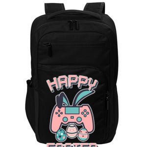 Happy Easter Bunny Game Controller Impact Tech Backpack