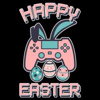 Happy Easter Bunny Game Controller Sustainable Bucket Hat
