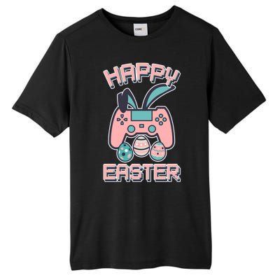 Happy Easter Bunny Game Controller Tall Fusion ChromaSoft Performance T-Shirt