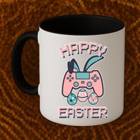 Happy Easter Bunny Game Controller Mug