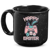 Happy Easter Bunny Game Controller 15oz Campfire Ceramic Mug