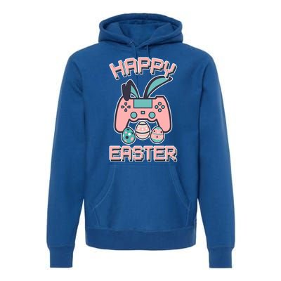 Happy Easter Bunny Game Controller Premium Hoodie