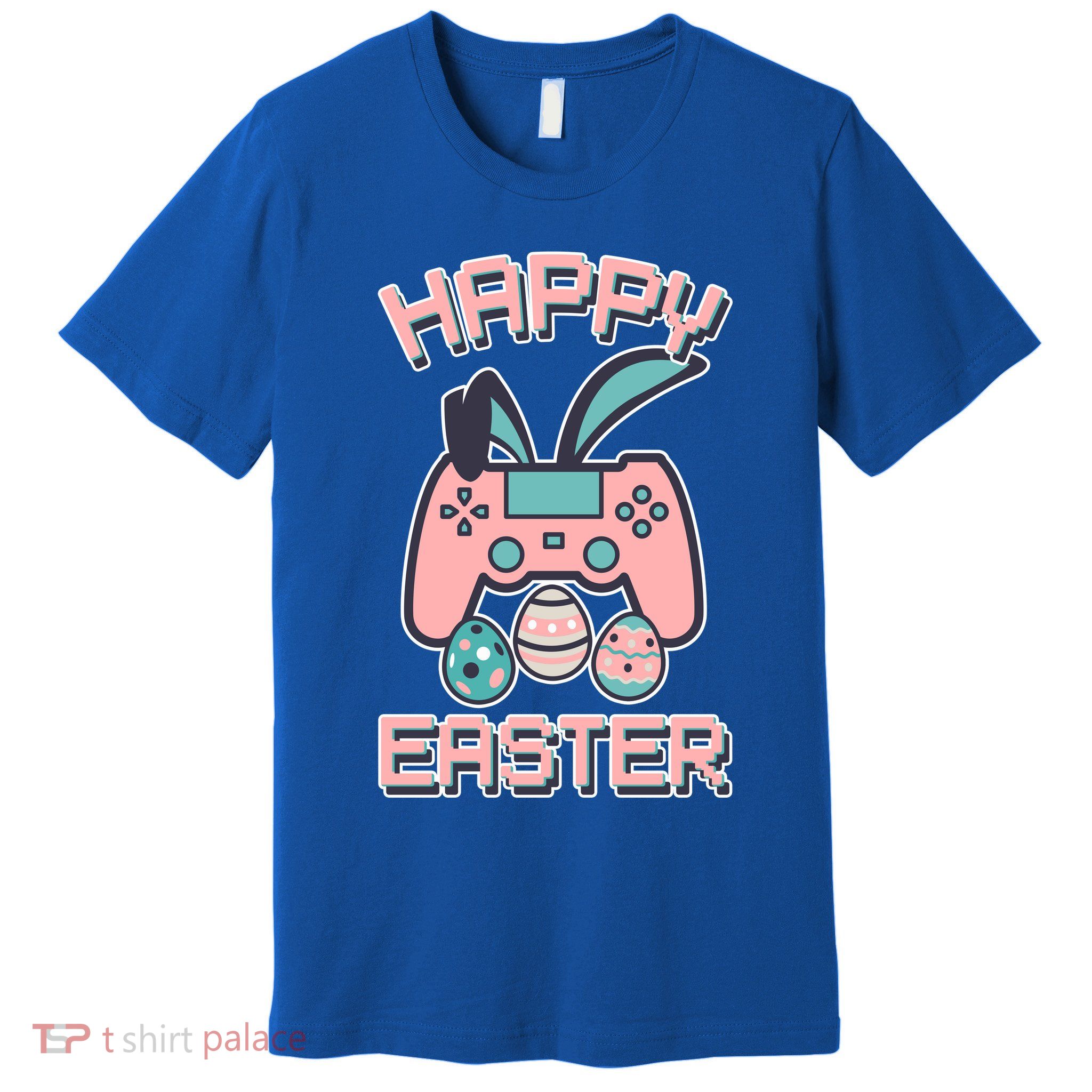 Happy Easter Bunny Game Controller Premium T-Shirt