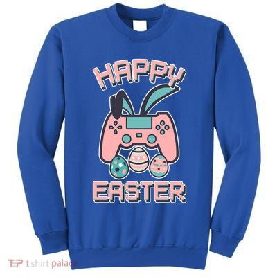 Happy Easter Bunny Game Controller Tall Sweatshirt