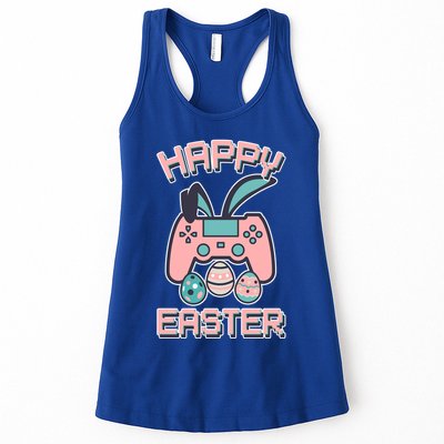 Happy Easter Bunny Game Controller Womens Tank Top