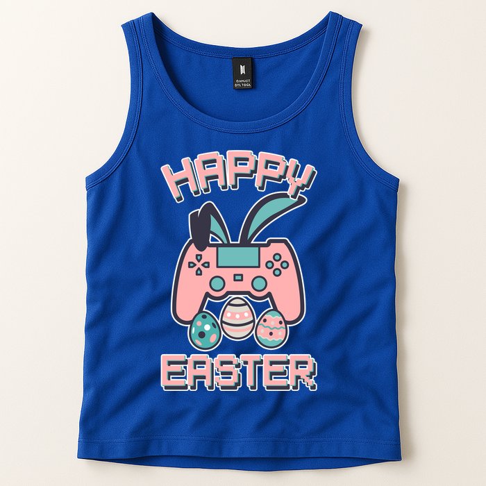 Happy Easter Bunny Game Controller Tank Top