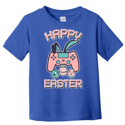 Happy Easter Bunny Game Controller Toddler T-Shirt