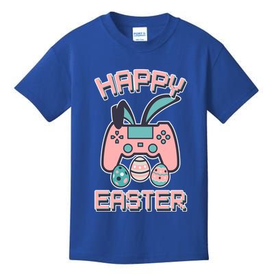 Happy Easter Bunny Game Controller Kids T-Shirt