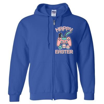 Happy Easter Bunny Game Controller Full Zip Hoodie