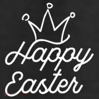 Happy Easter Crown Cool Comfort Performance Bucket Hat