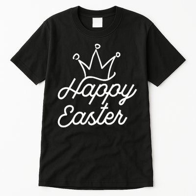 Happy Easter Crown Tall T-Shirt