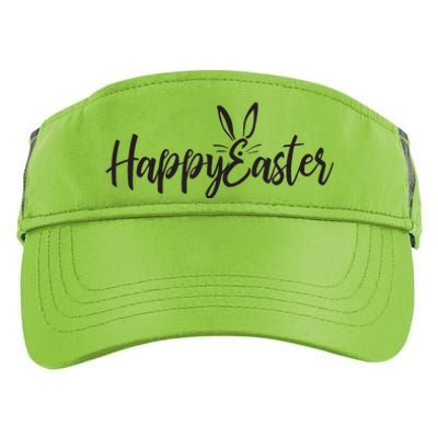 Happy Easter Cursive Signature Adult Drive Performance Visor