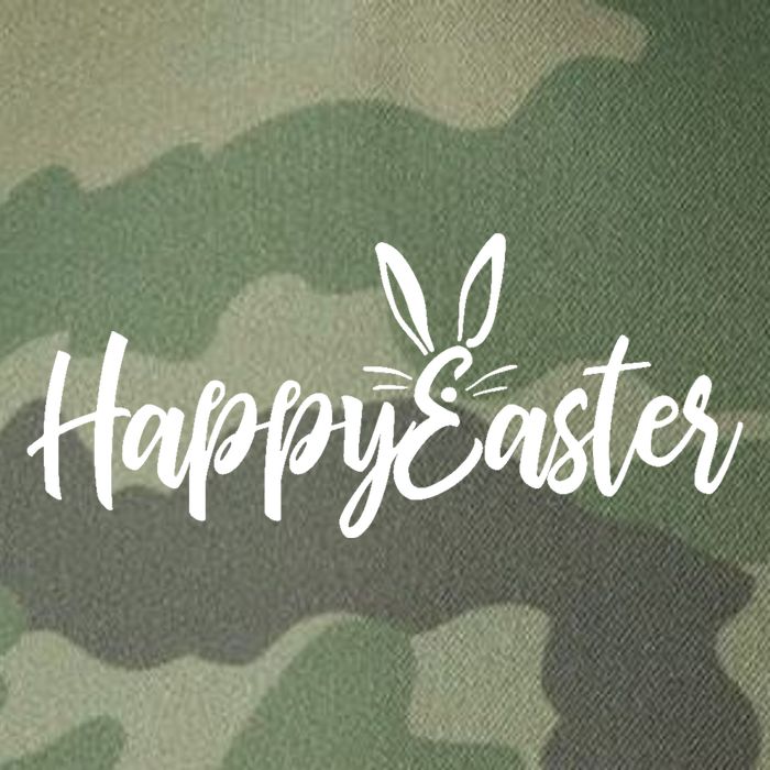 Happy Easter Cursive Signature Legacy Tie Dye Trucker Hat