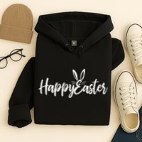 Happy Easter Cursive Signature Hoodie