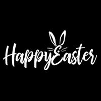 Happy Easter Cursive Signature Hoodie
