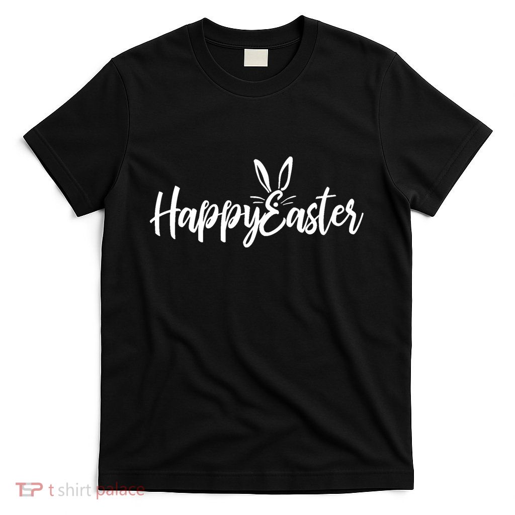 Happy Easter Cursive Signature T-Shirt