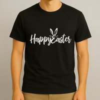 Happy Easter Cursive Signature T-Shirt