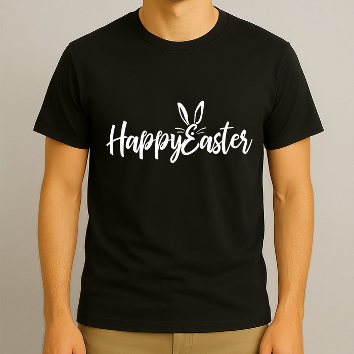 Happy Easter Cursive Signature T-Shirt