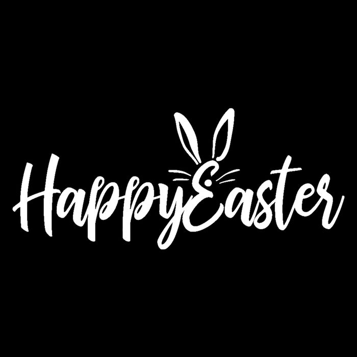 Happy Easter Cursive Signature T-Shirt