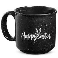Happy Easter Cursive Signature 15oz Campfire Ceramic Mug