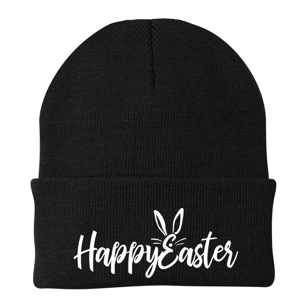 Happy Easter Cursive Signature Beanie