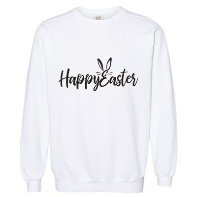 Happy Easter Cursive Signature Garment-Dyed Sweatshirt