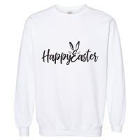 Happy Easter Cursive Signature Garment-Dyed Sweatshirt