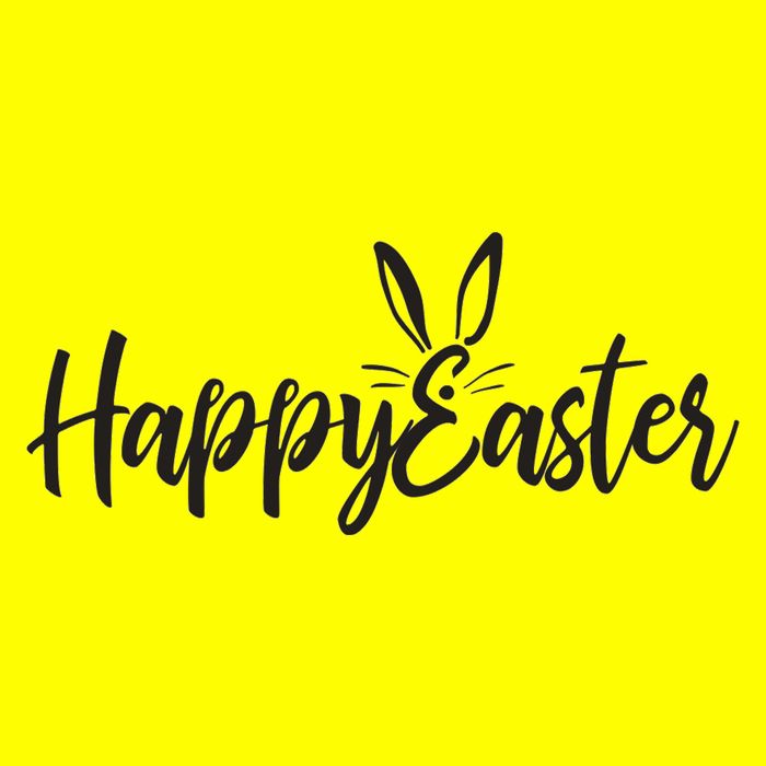 Happy Easter Cursive Signature Coffee Mug