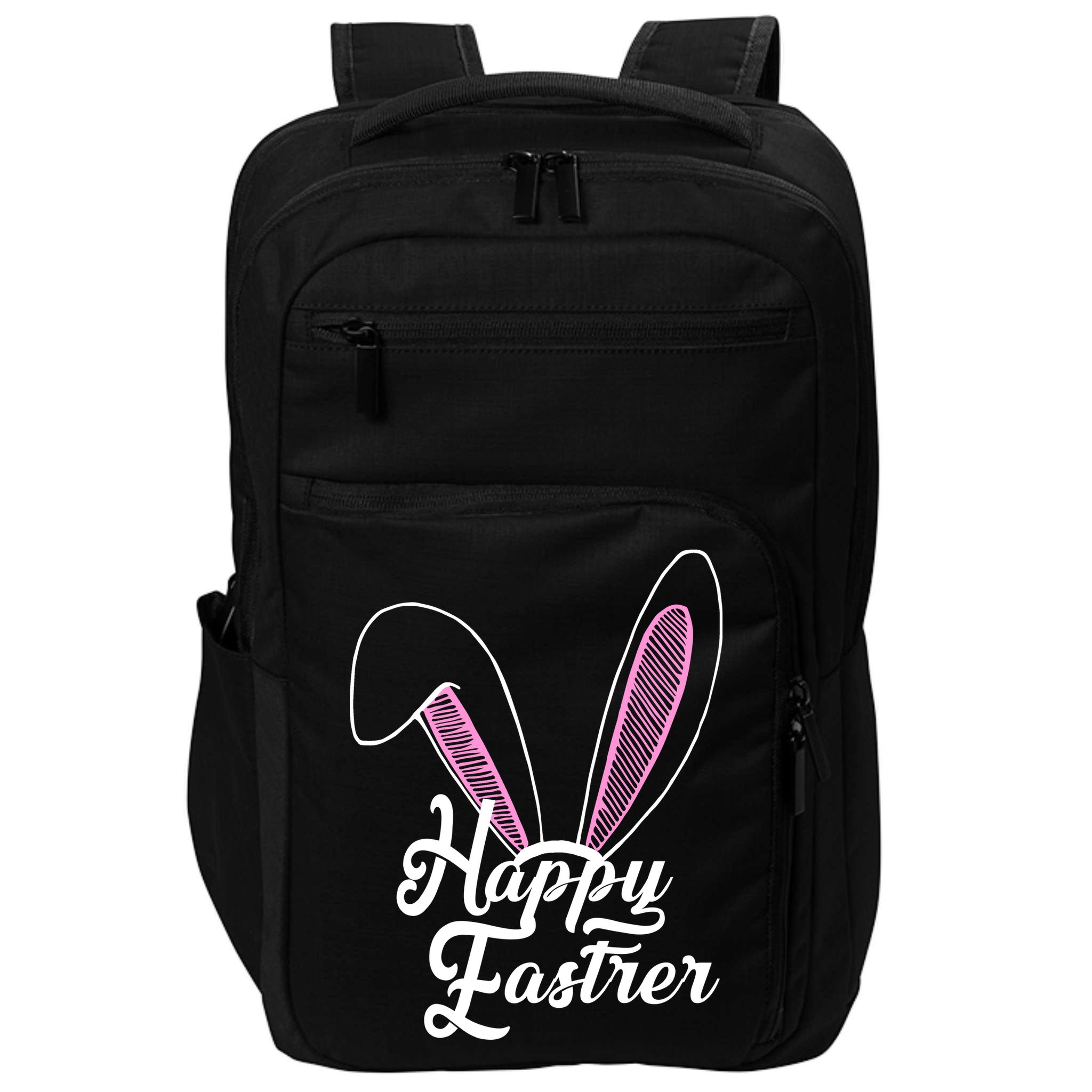 Happy Easter Cute Bunny Ears Impact Tech Backpack